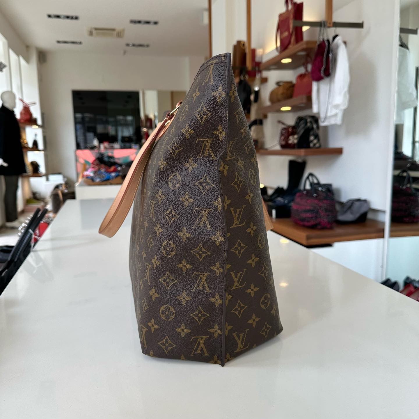 Louis Vuitton borsa NéoNoé in tela monogram e finiture in