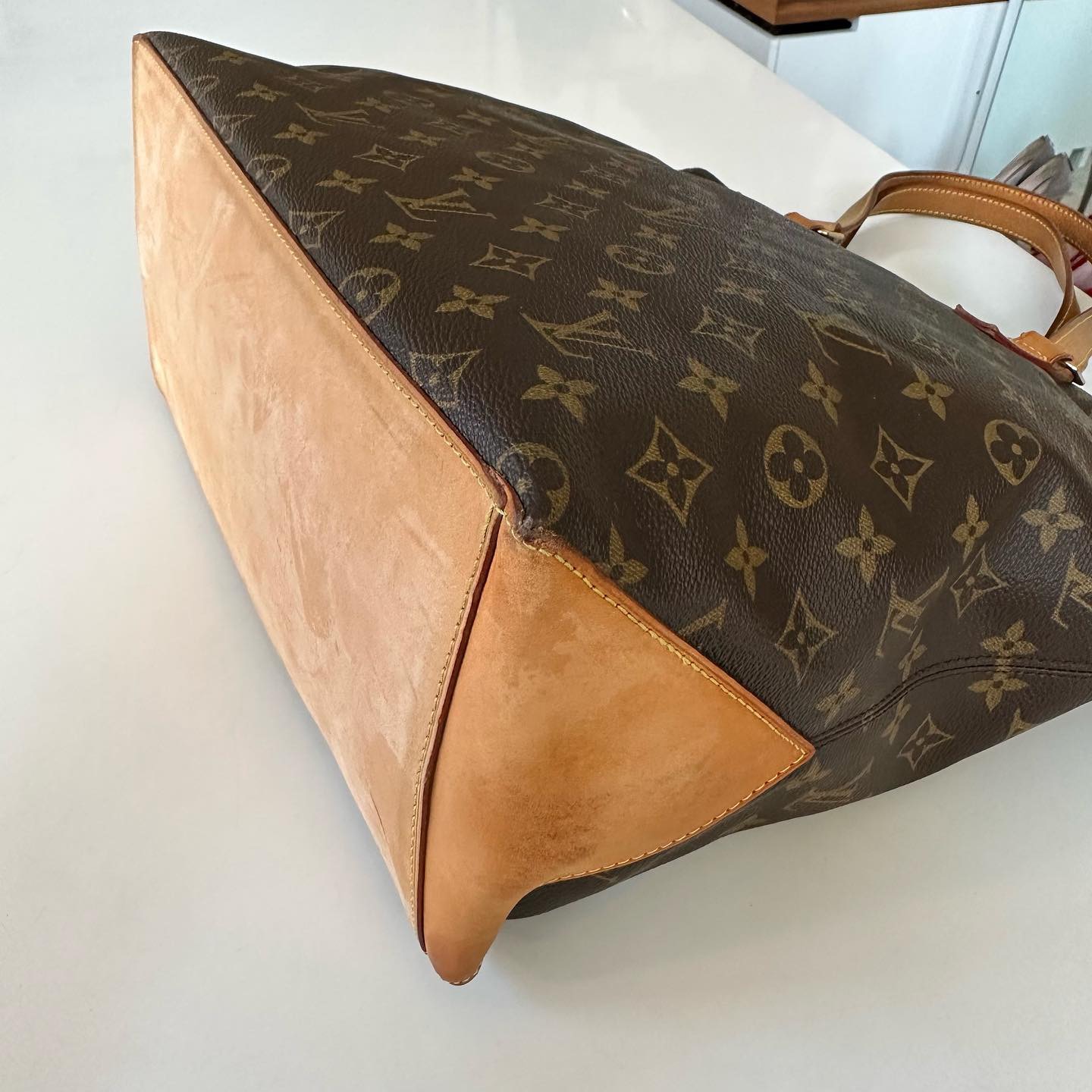 Louis Vuitton zaino Mabillon in pelle epi e finiture in vacchetta